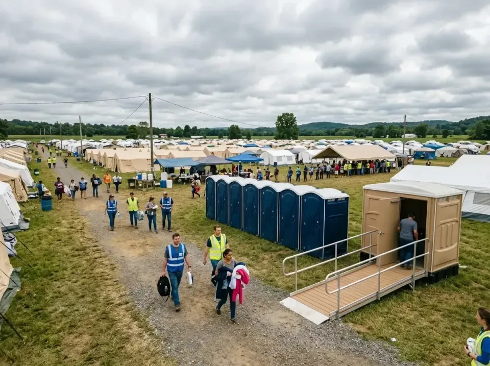 disaster-relief-camp-restrooms-010 — frequently asked questions, Dumpster & Portable Bathrooms Rental in Candlewick Lake, IL